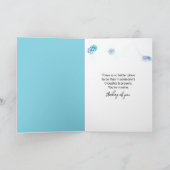 Carte Lady Boire du café Penser à vous (Intérieur)