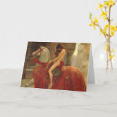 Carte Lady Godiva, John Collier, 1898 (Fleur jaune)