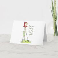 Lady Golfer