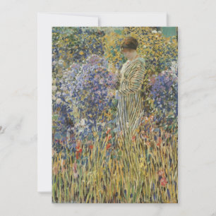 Carte Lady in a Garden par Frederick Frieseke, Art