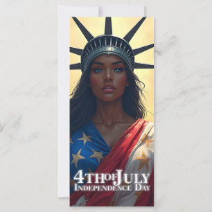 Carte Lady Liberty réinventée - Un nouveau visage de la