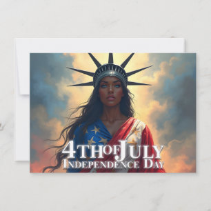 Carte Lady Liberty Réinventée – Un Nouveau Visage de la