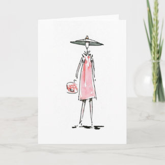 Carte Lady off to Lunch
