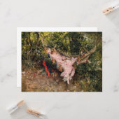 Carte Lady Repose dans un hamac (par Giovanni Boldini) (Devant/Arrière en situation)