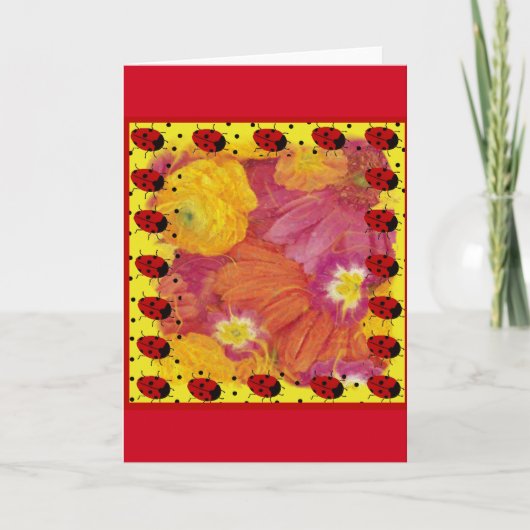 Carte Ladybug (Devant)