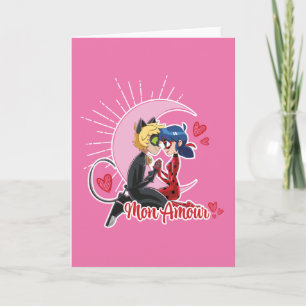 Carte Ladybug & Cat Noir   Mon Amour