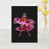 Carte Ladybug et Tikki Graphic (Fleur jaune)