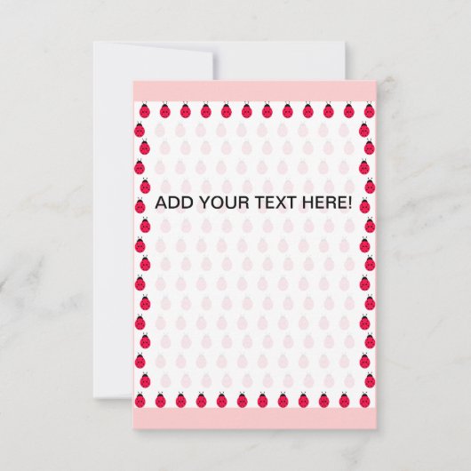 Carte Ladybugs (Devant)