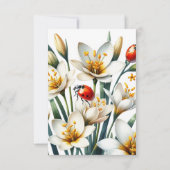 Carte Ladybug's Lily Haven (Dos)