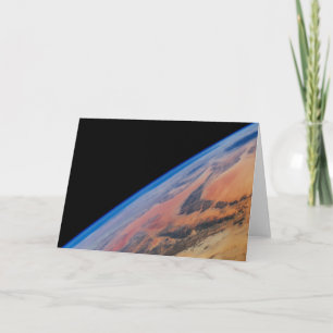 Carte L'Afrique Du Nord Et Le Vaste Désert Libyen.