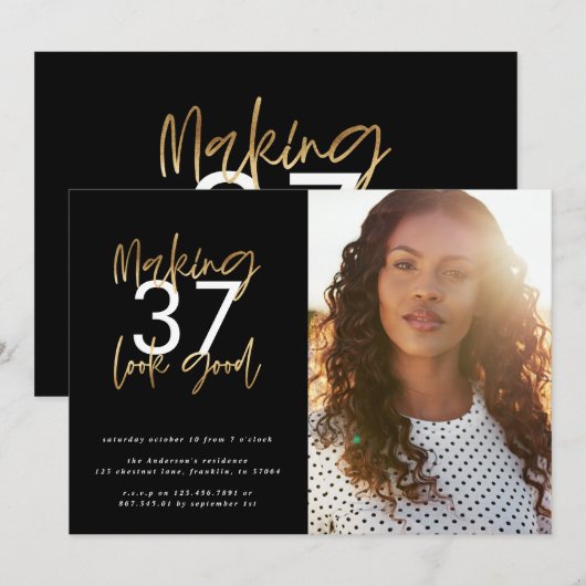 Carte L'âge de l'or a l'air belle photo (Devant / Derrière)