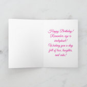 Carte L'Âge N'Est Pas Nécessaire (Intérieur)