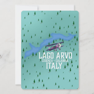 Carte lago arvo Italie