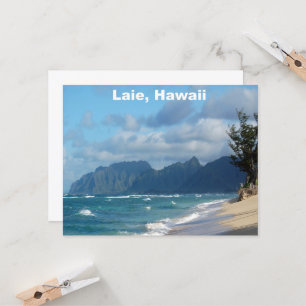 Carte Laie Beach Hawaii