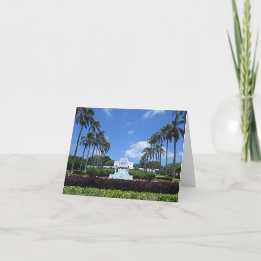 Carte Laie Hawaii LDS Temple (Devant)