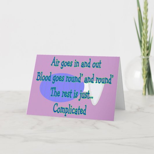 Carte L'air va et sort...Le reste est compliqué (Devant)