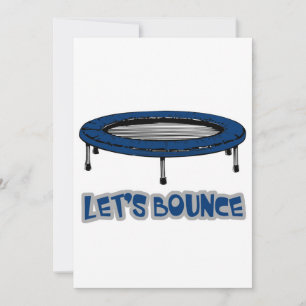 Carte laisse rebondir la conception trampoline
