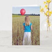 Carte Laisser aller (Fleur jaune)