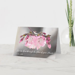 Carte Laissez la vie passer par le filtre de...