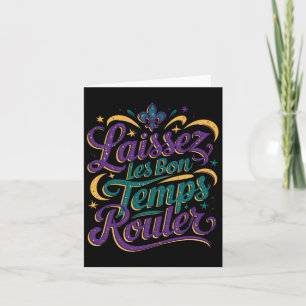 Carte Laissez Les Bon Temps Rouler