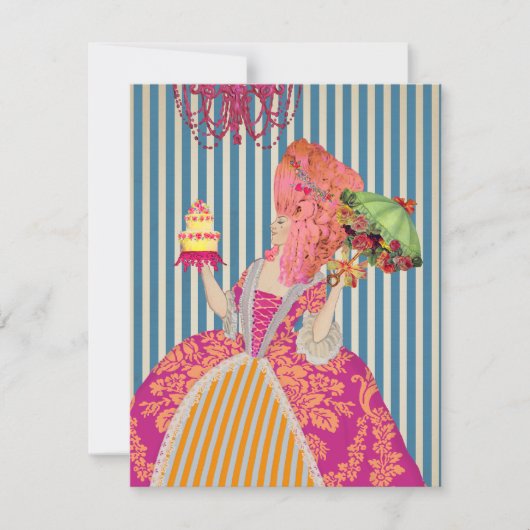 Carte Laissez-les manger du gâteau (options disponibles) (Devant)