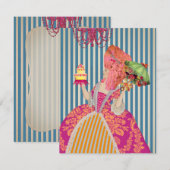 Carte Laissez-les manger du gâteau (options disponibles) (Devant / Derrière)