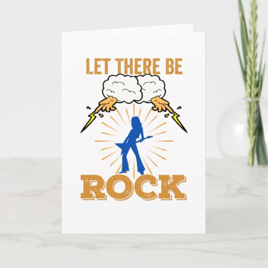 Carte Laissez-Vous Y Musique Rock (Devant)