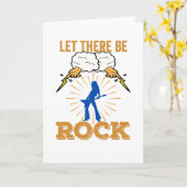 Carte Laissez-Vous Y Musique Rock (Fleur jaune)