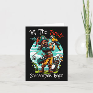 Carte Laissons Commencer Les Shenanigans Pirates