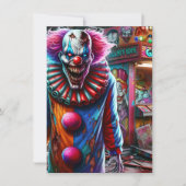 Carte Laissons les Jeux commencer | Fête d'Halloween (Devant)