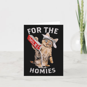 Carte Lait Chat Pour Les Homies & Mème Drôle Mat Lai