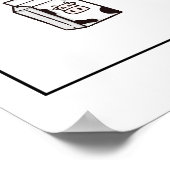 carte lait de vache, impression amusante (Coin)