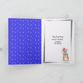 Carte lait et cookie sur pois (Intérieur)