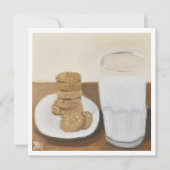 Carte Lait et cookies (Devant)