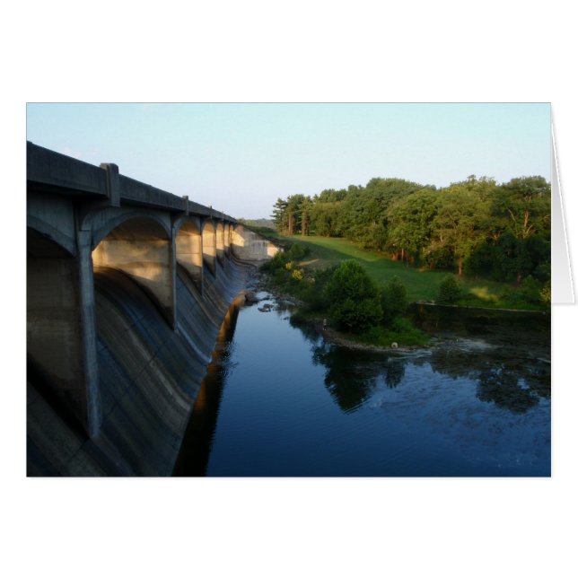 Carte Lake Ontelaunee (Devant horizontal)