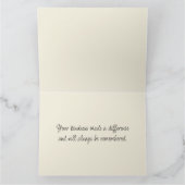 Carte Lakeside Swing dans le jardin d'aquarelle romantiq (Intérieur)