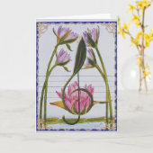 Carte Lakme (Fleur jaune)