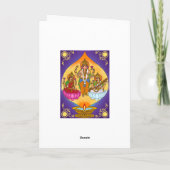 Carte Lakshmi Ganesh  (Dos)