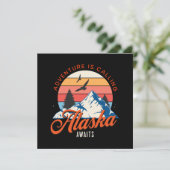 Carte L'Alaska Attend ! (Debout devant)