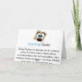 Carte L'Alaska du nord (Dos)