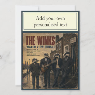 Carte L'album The Winks : une parodie