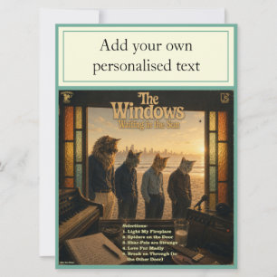 Carte L'album Windows : une parodie
