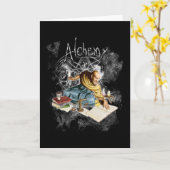 Carte L'alchimiste | Science et magie (Fleur jaune)