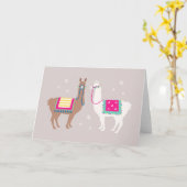 Carte Lama de drame (Fleur jaune)