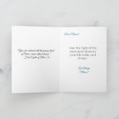 Carte Lamb of God Easter Blessing (Intérieur)