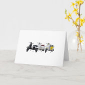 Carte lambretta (Fleur jaune)