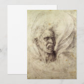 Carte L'âme damnée de Michel-Ange, chef d'un homme (Devant / Derrière)