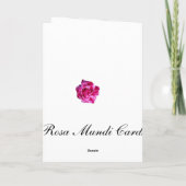 Carte L'âme du rose, aka de mon doux a monté (Dos)
