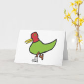 Carte Lame Duck (Fleur jaune)