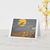 Carte Lament de corneilles (Fleur jaune)